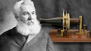 First Telephone by Bell